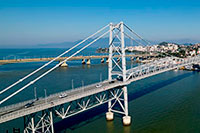 Região central da ilha de Florianópolis