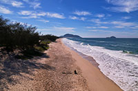 Região leste da ilha de Florianópolis