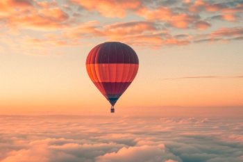 Passeio de balão (balonismo) em Florianópolis